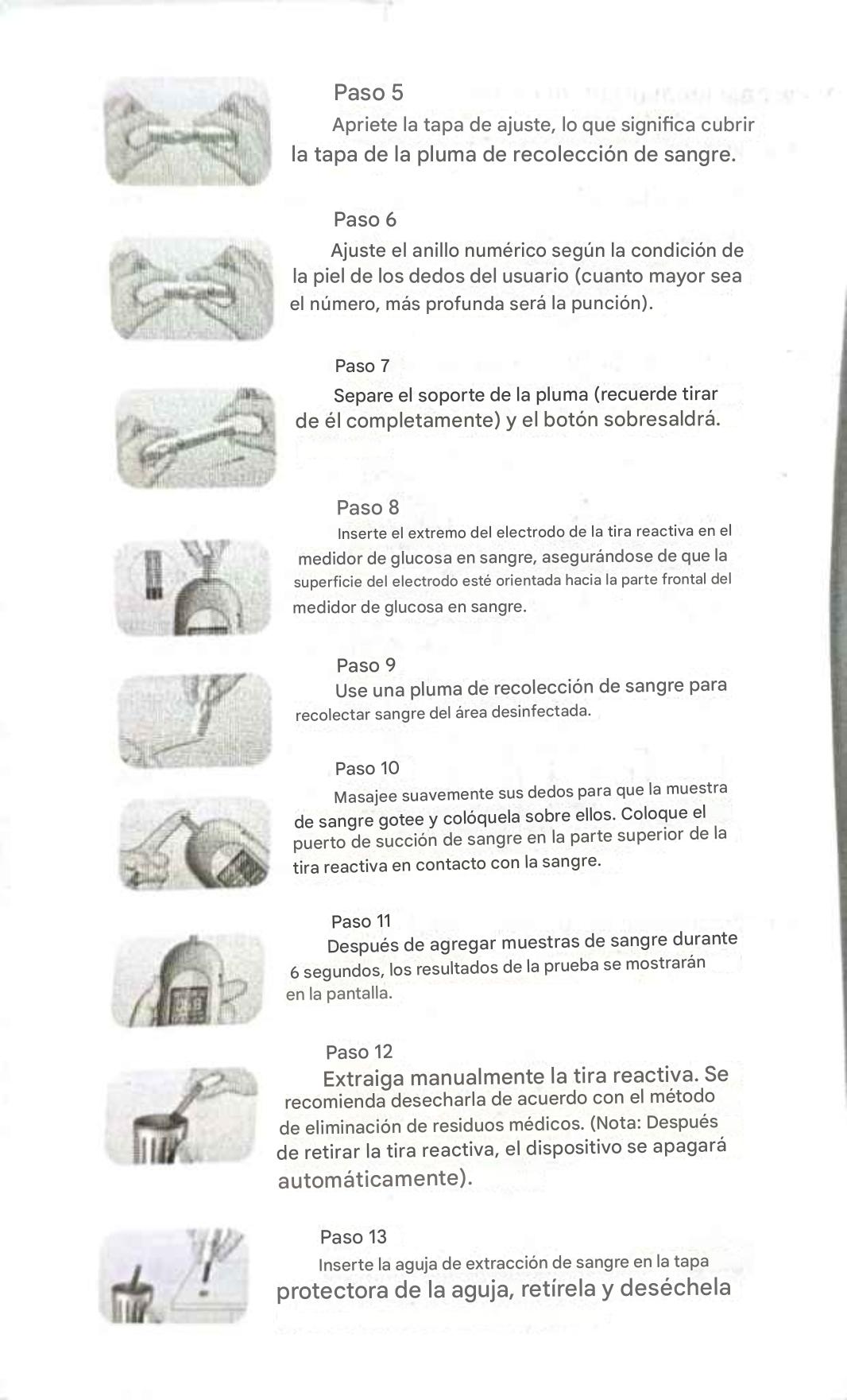 Kit Medidor de Glucosa Portatil Lancetas