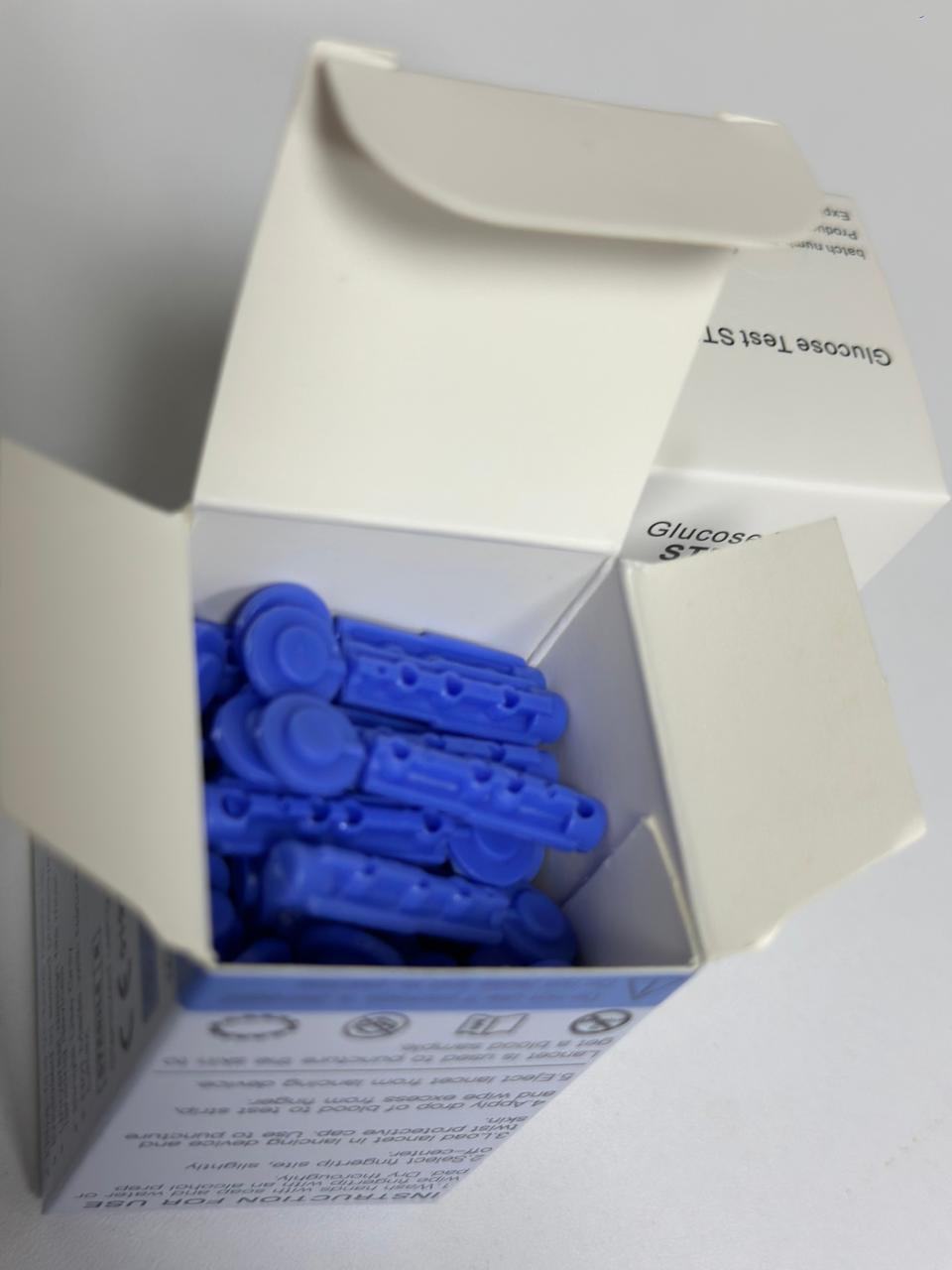 Kit Medidor de Glucosa Portatil Lancetas