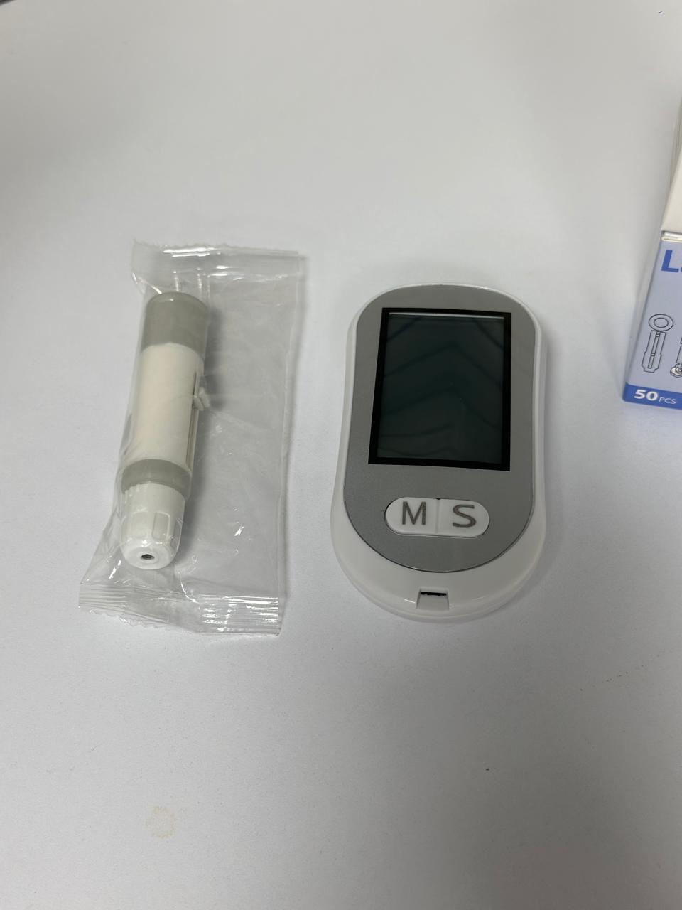 Kit Medidor de Glucosa Portatil Lancetas