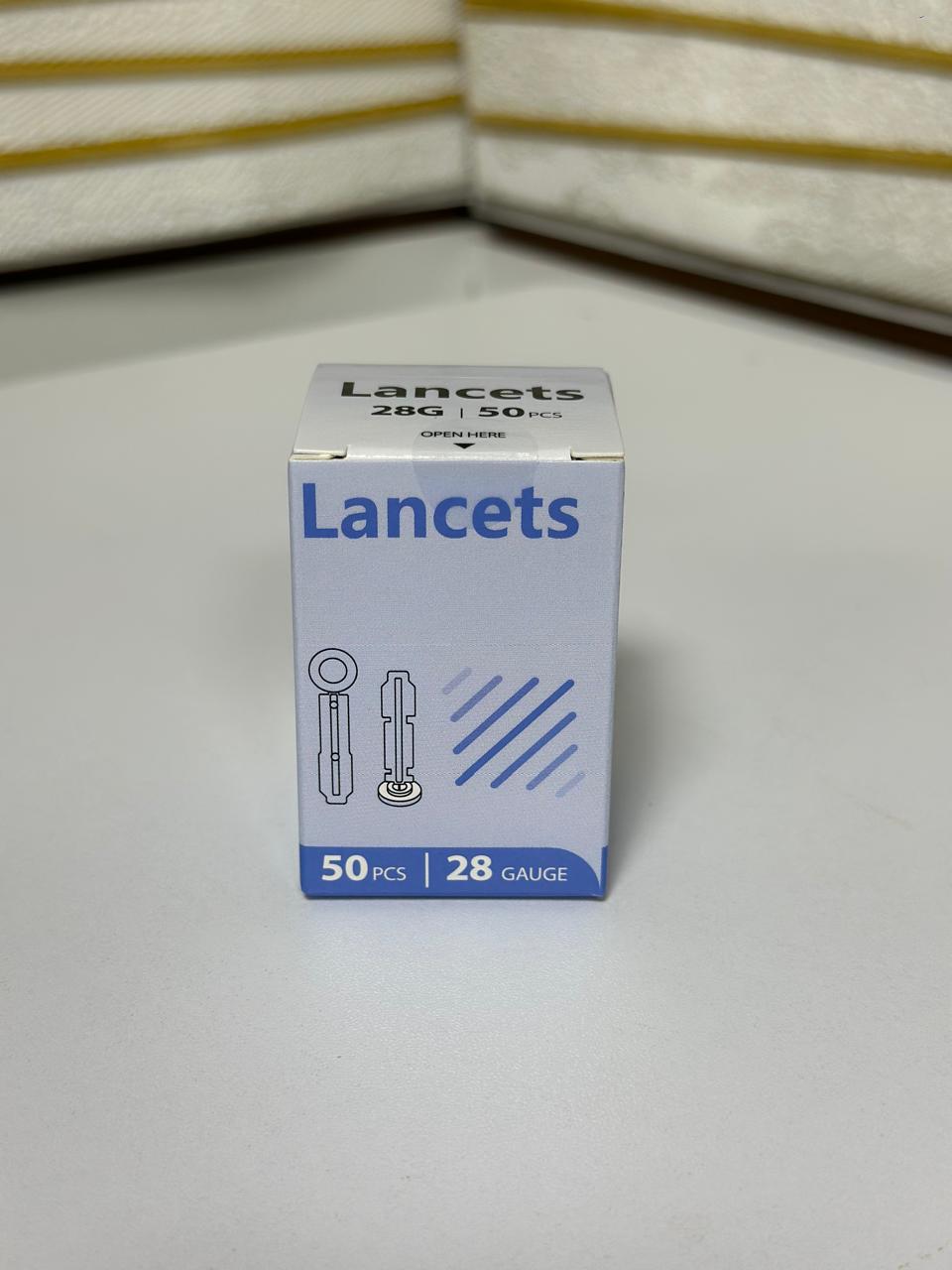 Kit Medidor de Glucosa Portatil Lancetas