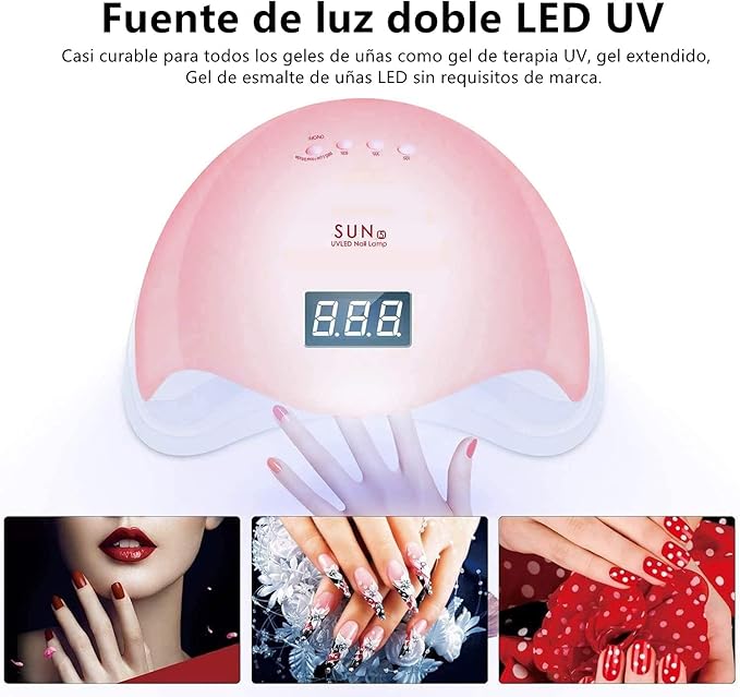 LAMPARA SECADOR DE UÑAS UV LED