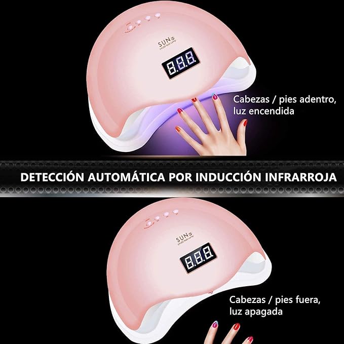 LAMPARA SECADOR DE UÑAS UV LED