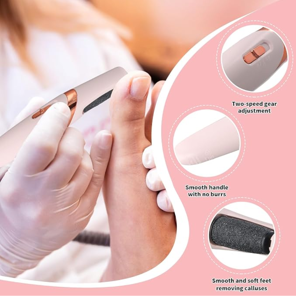 Lima Electrica Exfoliante callos pies