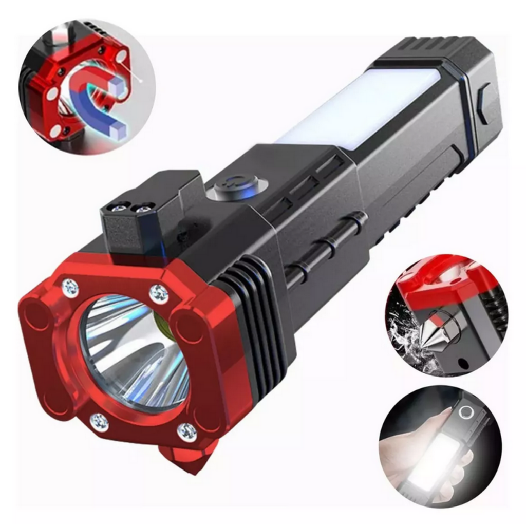 Linterna Martillo Powerbank Portatil